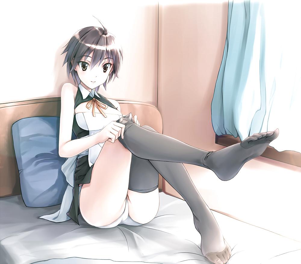25P Anime girls in swimsuits
