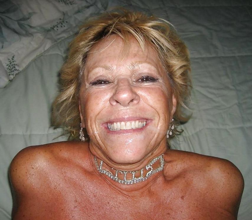25P Matures & Grannies Facials Collection