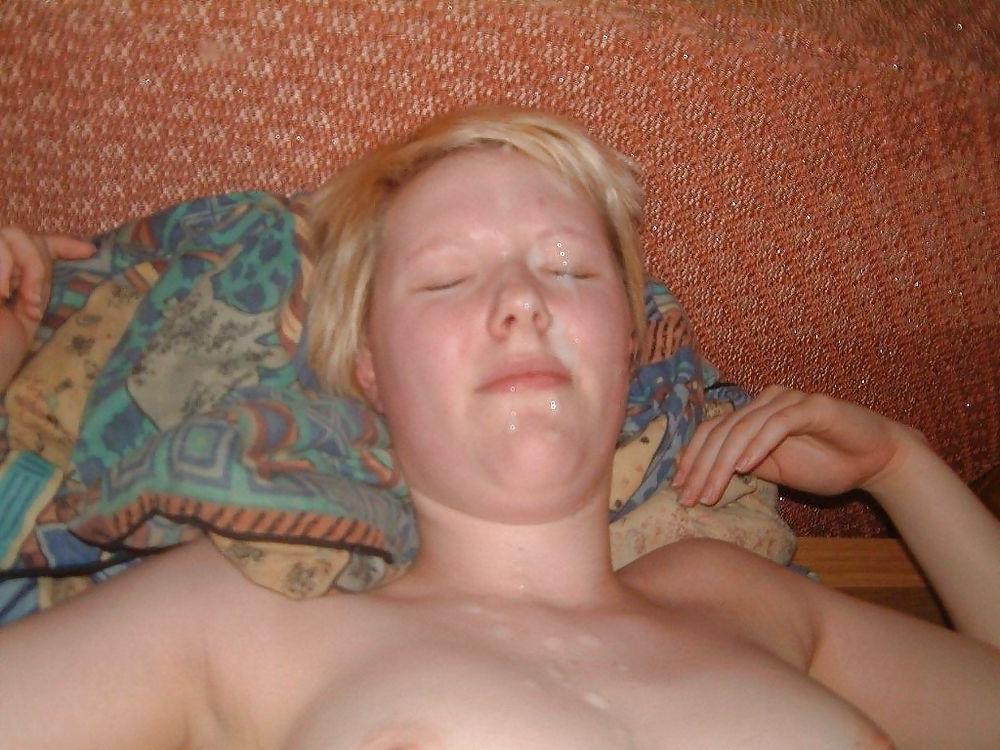 18P Cum glazed faces