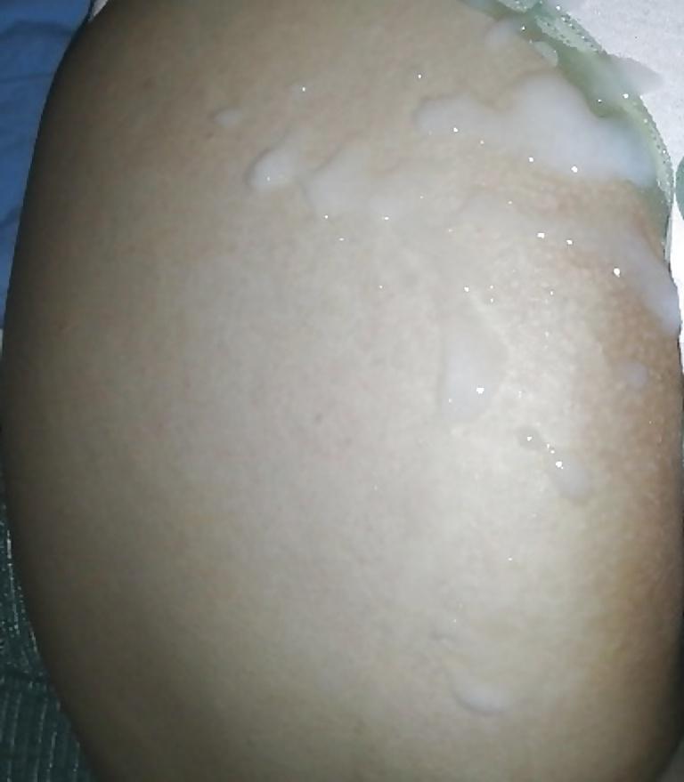 25P Sperma auf den Arsch