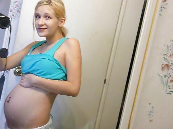 8P Beautiful pregnant - wunderschoene Schwangere