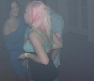 25P Danish teens-169-170-party bra costume pony tail 