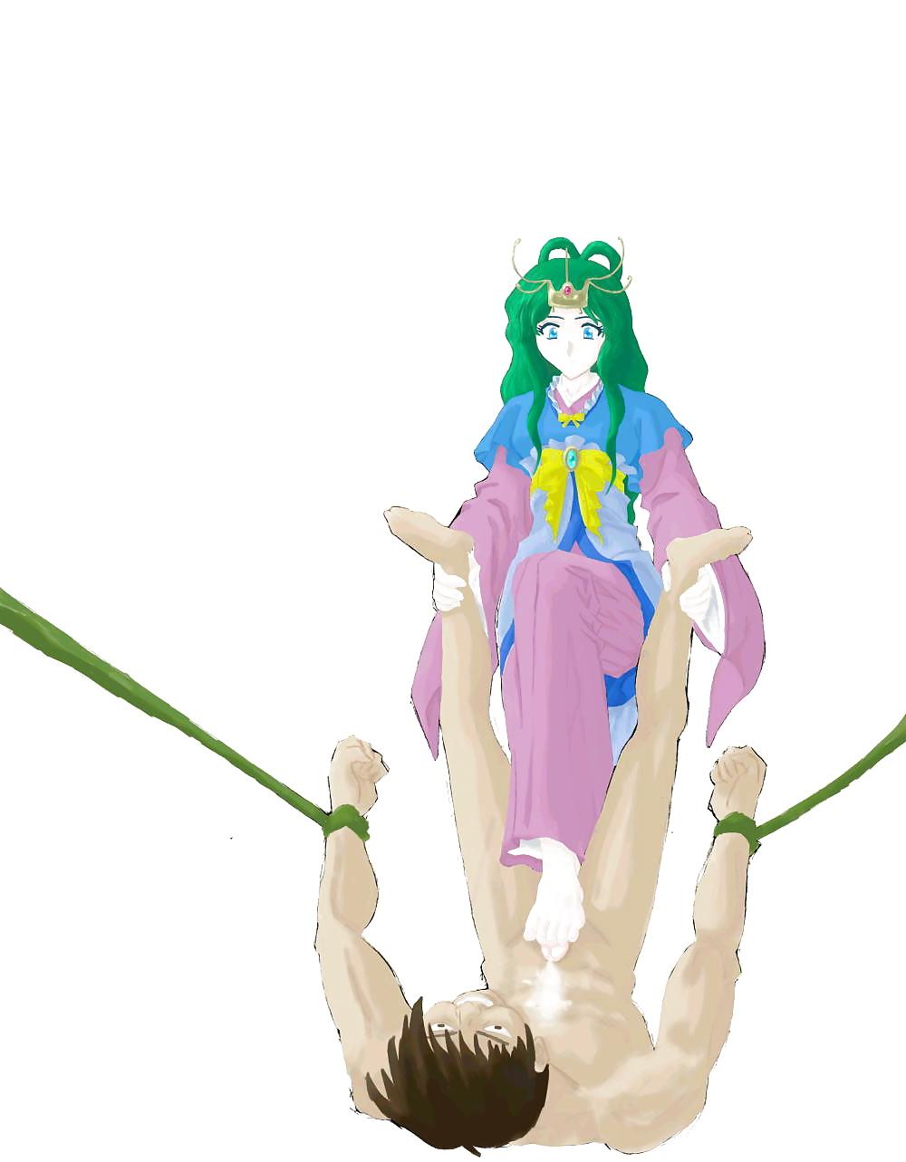 21P DominaTing FooTjobs AniMe