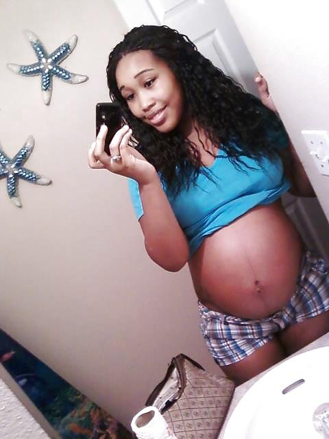 6P Pregnant mixed teen