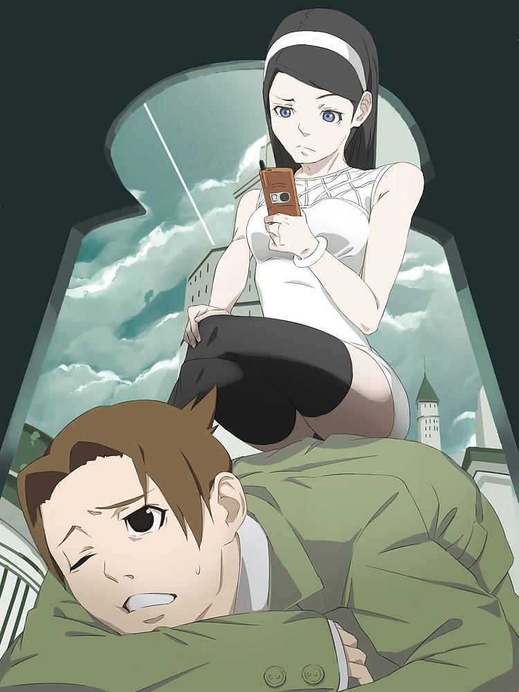 25P Anime style: human chair