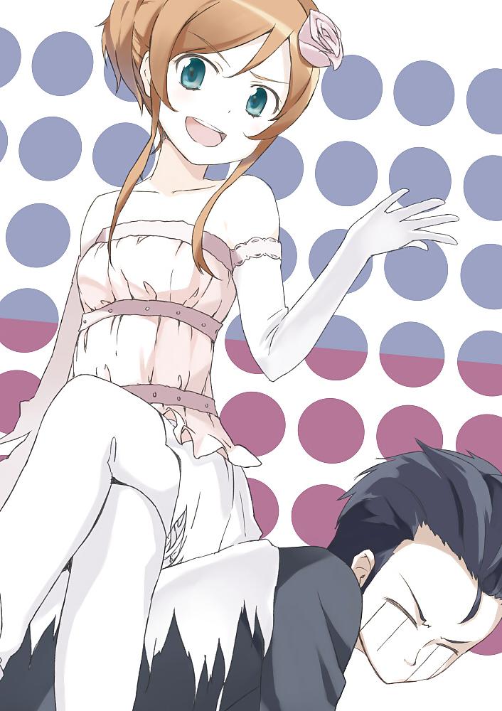 25P Anime style: human chair