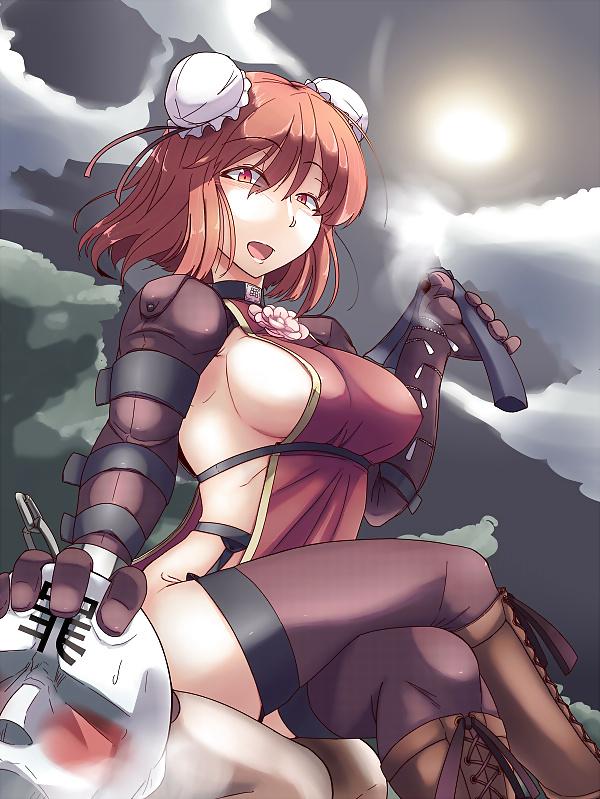 25P Anime style: human chair