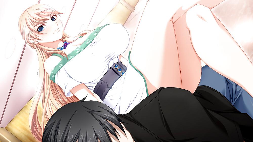 25P Anime style: human chair