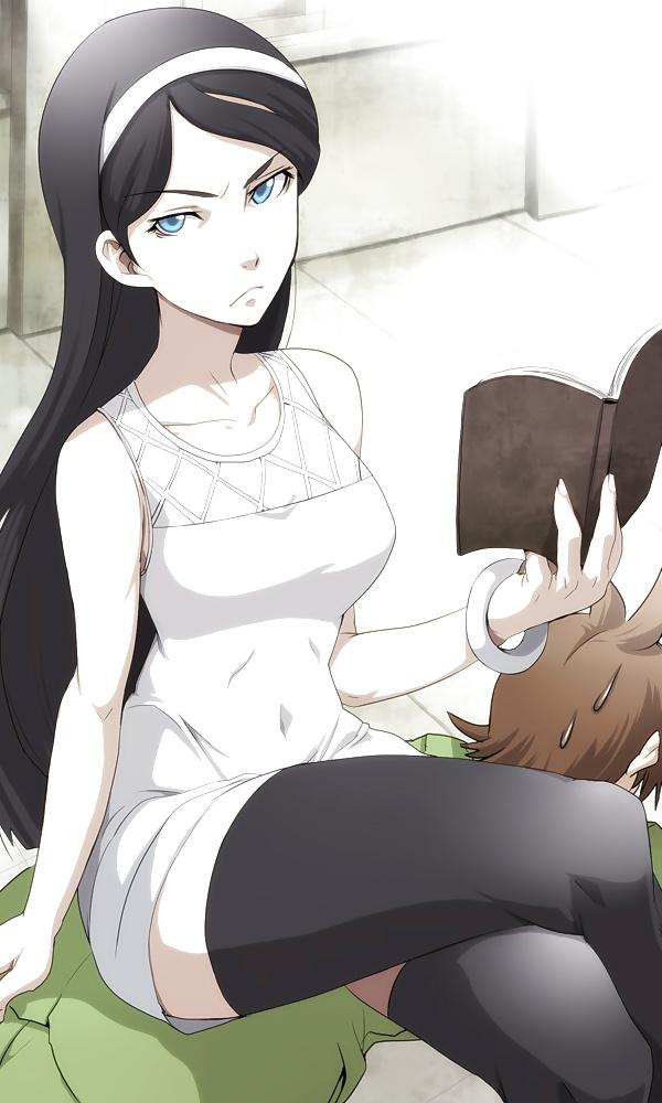 25P Anime style: human chair