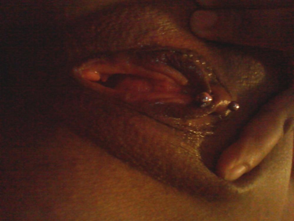 10P Wife gets her good Mexican pussy and tits pierced 