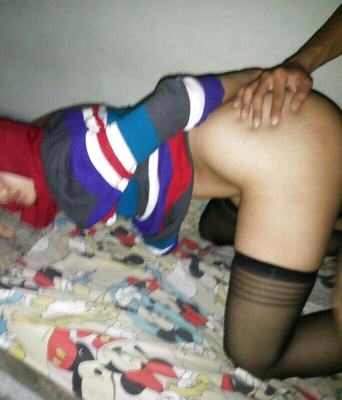7P Tudung gangbang