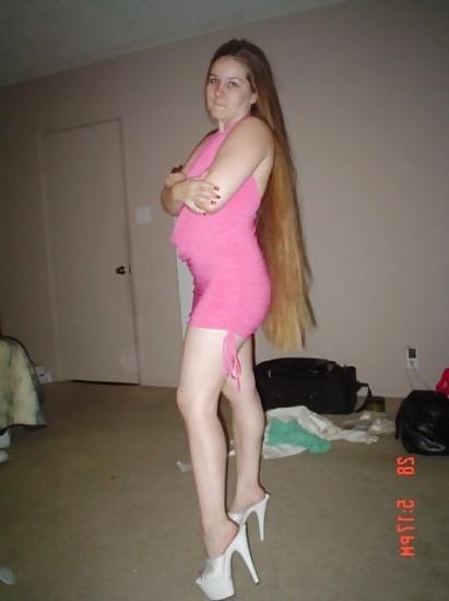 9P Milf in stripper heels