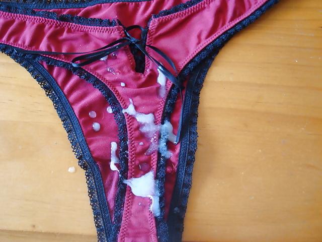 25P Cum on clothing
