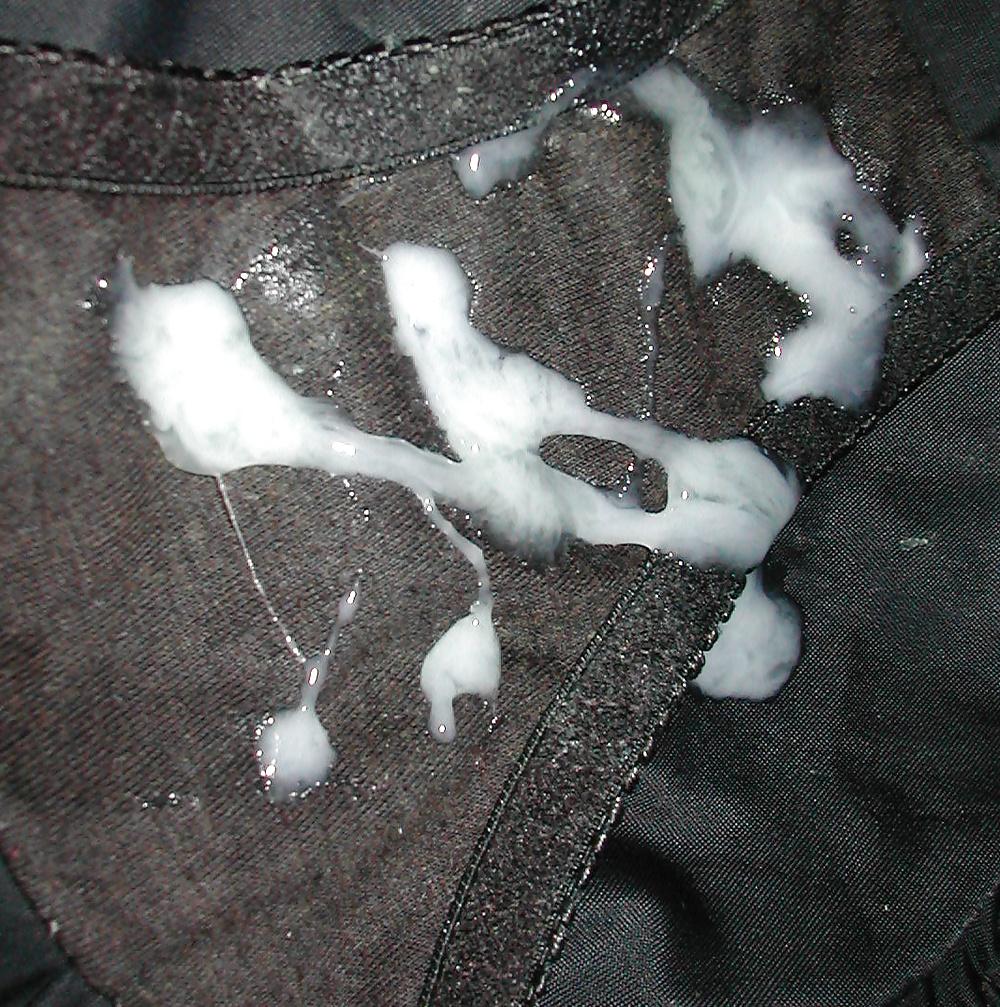 25P Cum on clothing