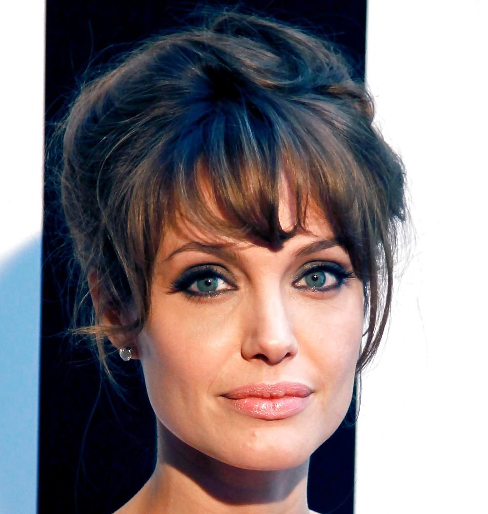 25P Angelina Jolie (Cum Face)
