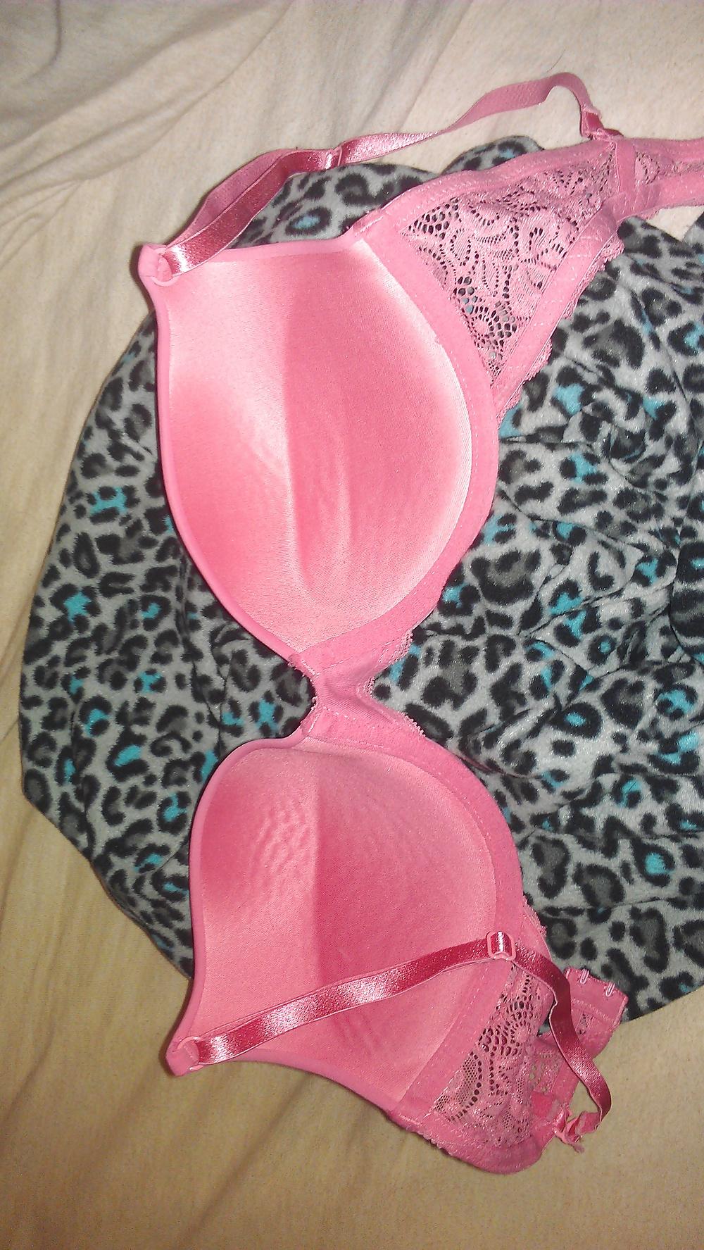 5P Purple bra