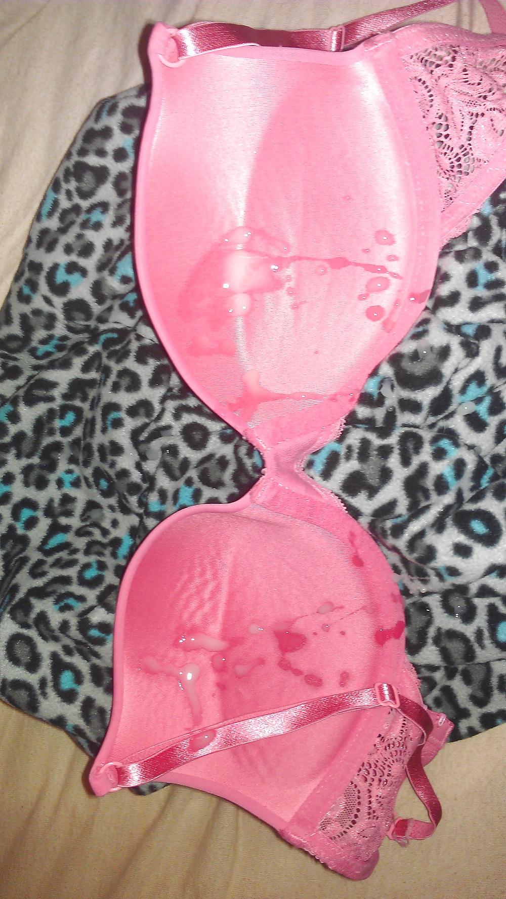 5P Purple bra
