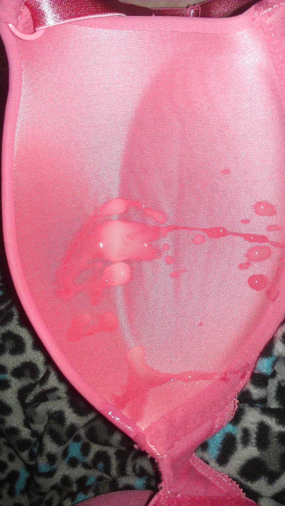 5P Purple bra