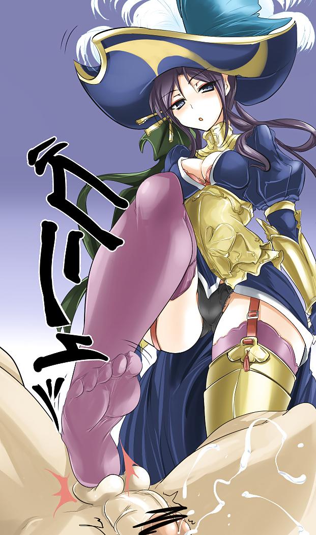 25P Anime style: ballbusting