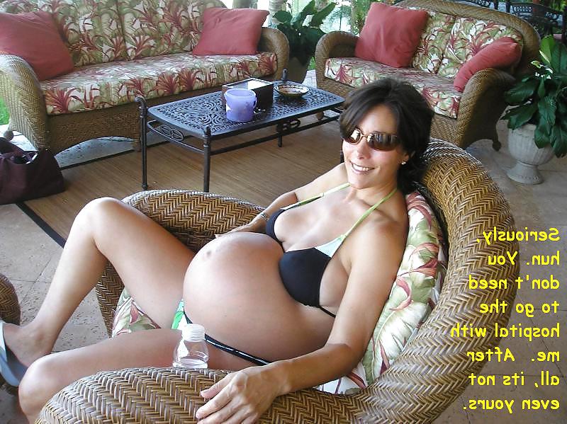 20P Pregnant Cheating Wives Captions VI