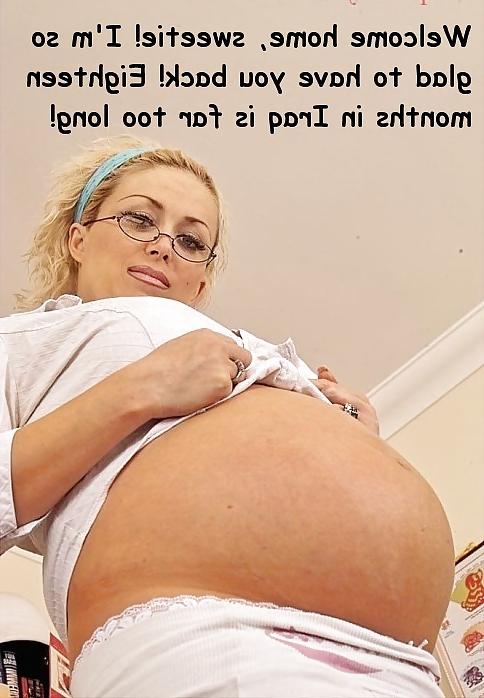 20P Pregnant Cheating Wives Captions VI