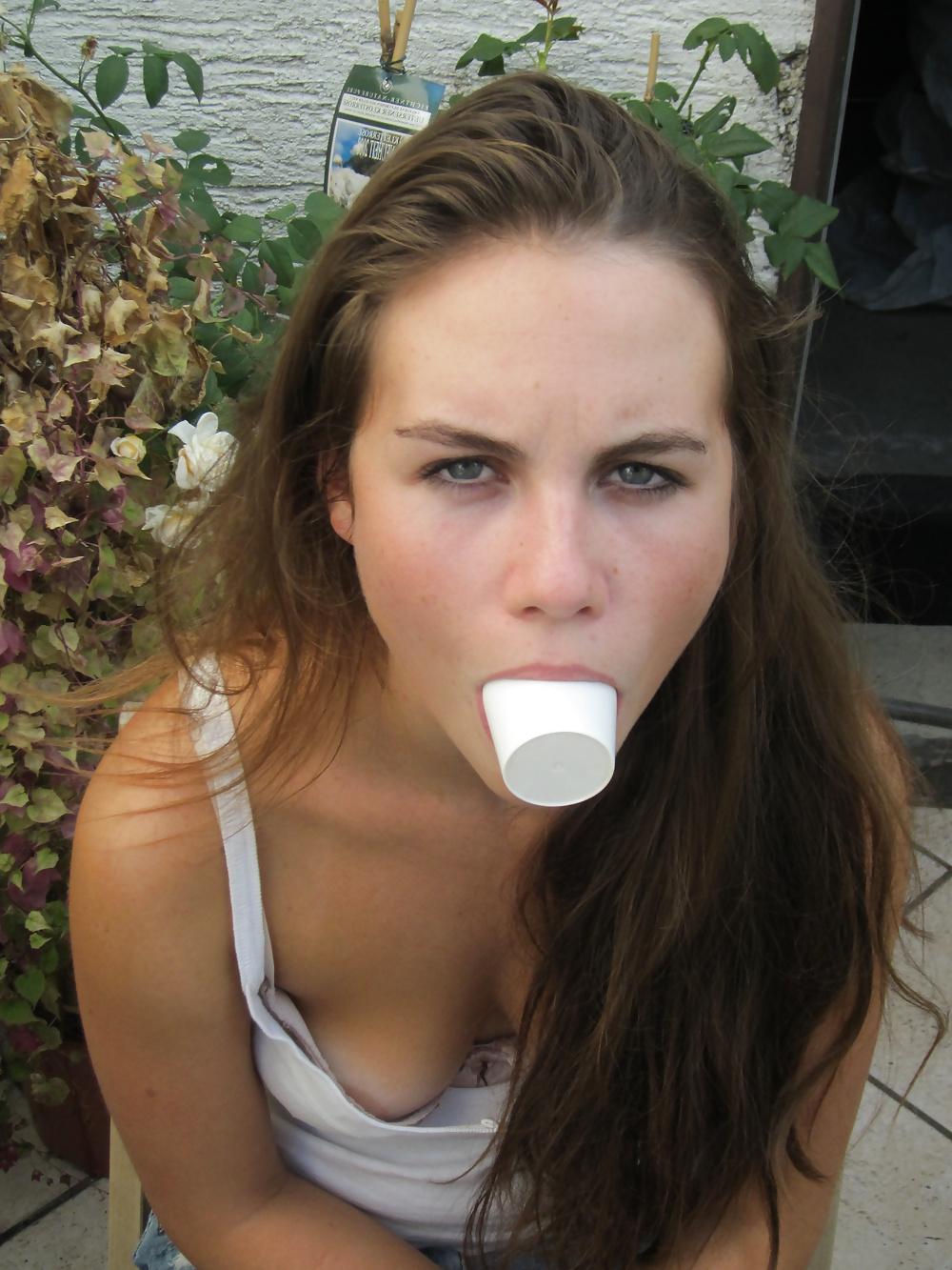 25P Teen Slut Cock-Face
