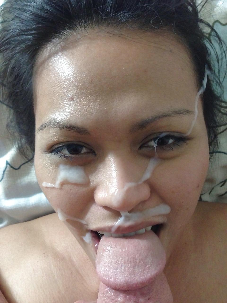 20P Amatuer Black eye girls facials