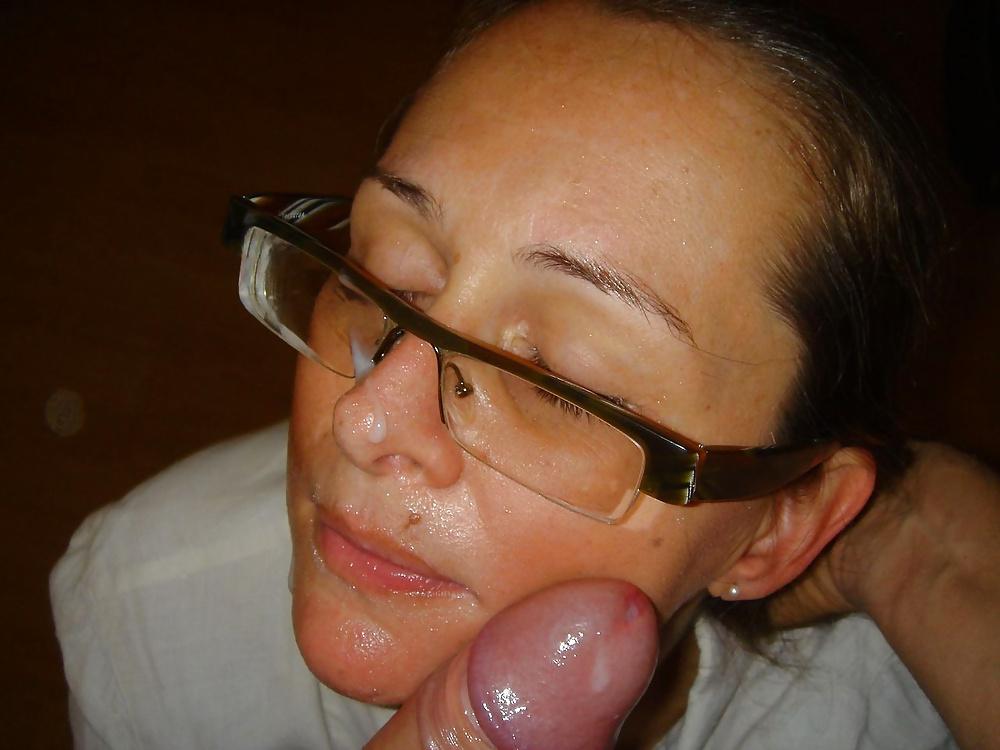 25P Girls in Glasses getting facials