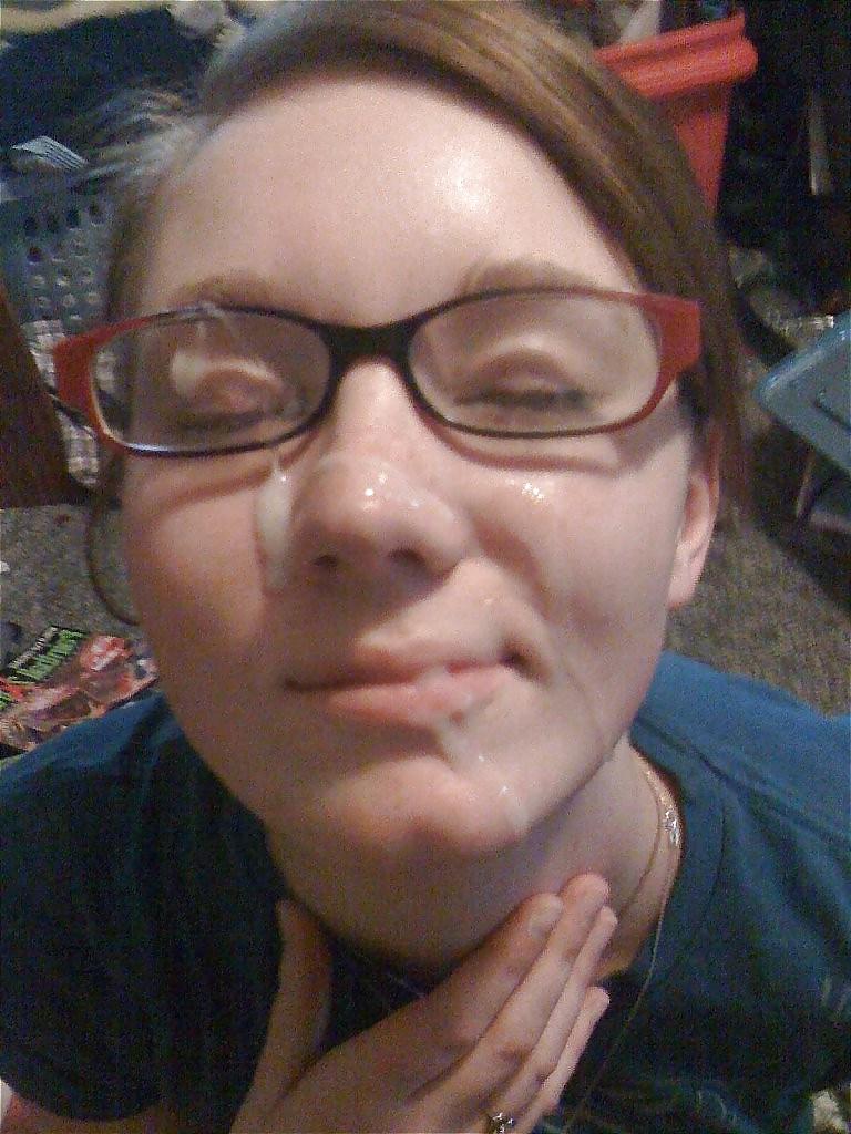 25P Girls in Glasses getting facials