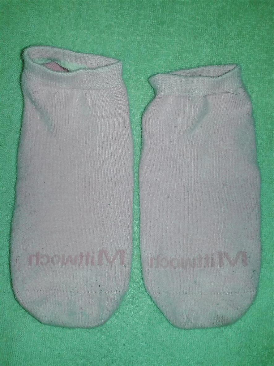 8P Cum on Cousin pink sock! 
