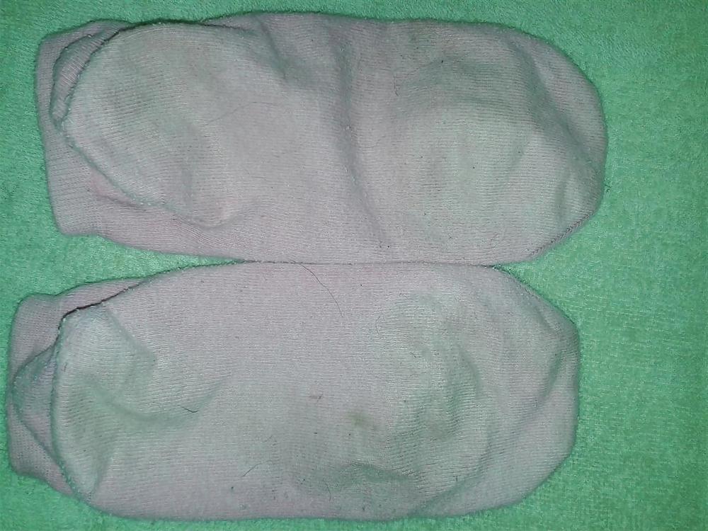 8P Cum on Cousin pink sock! 