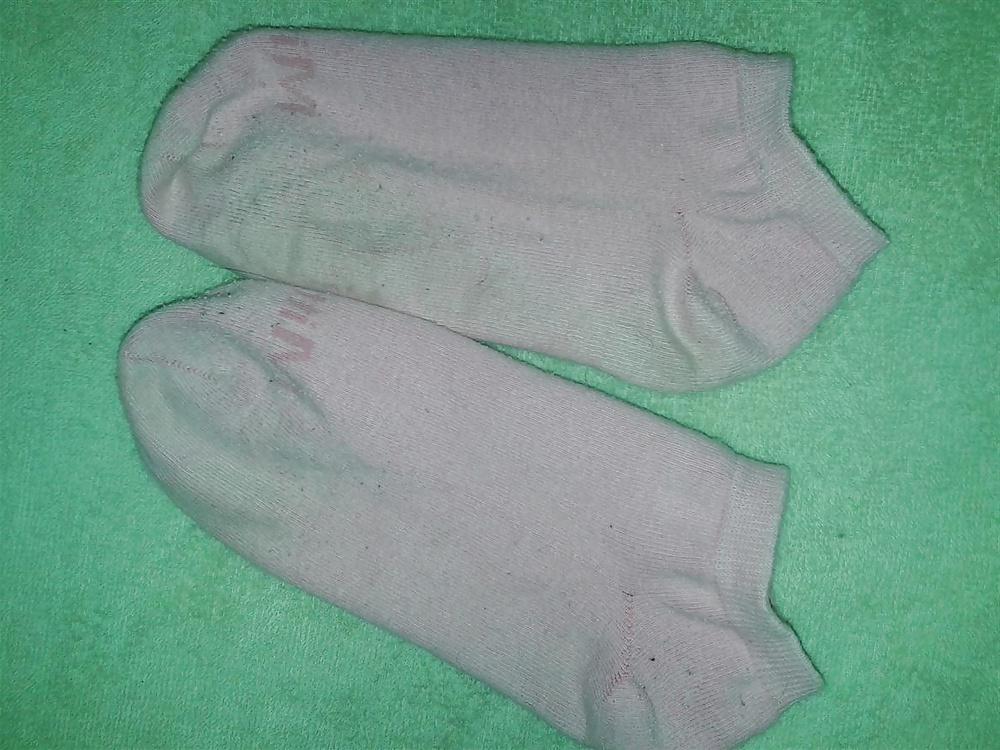 8P Cum on Cousin pink sock! 