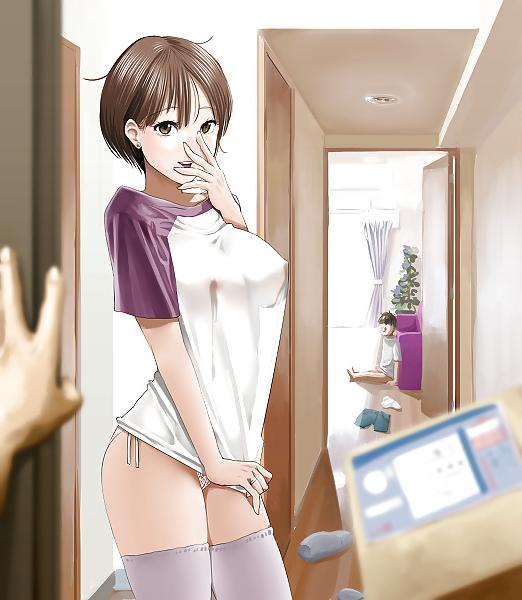 22P Anime Hentai Girls Flashing