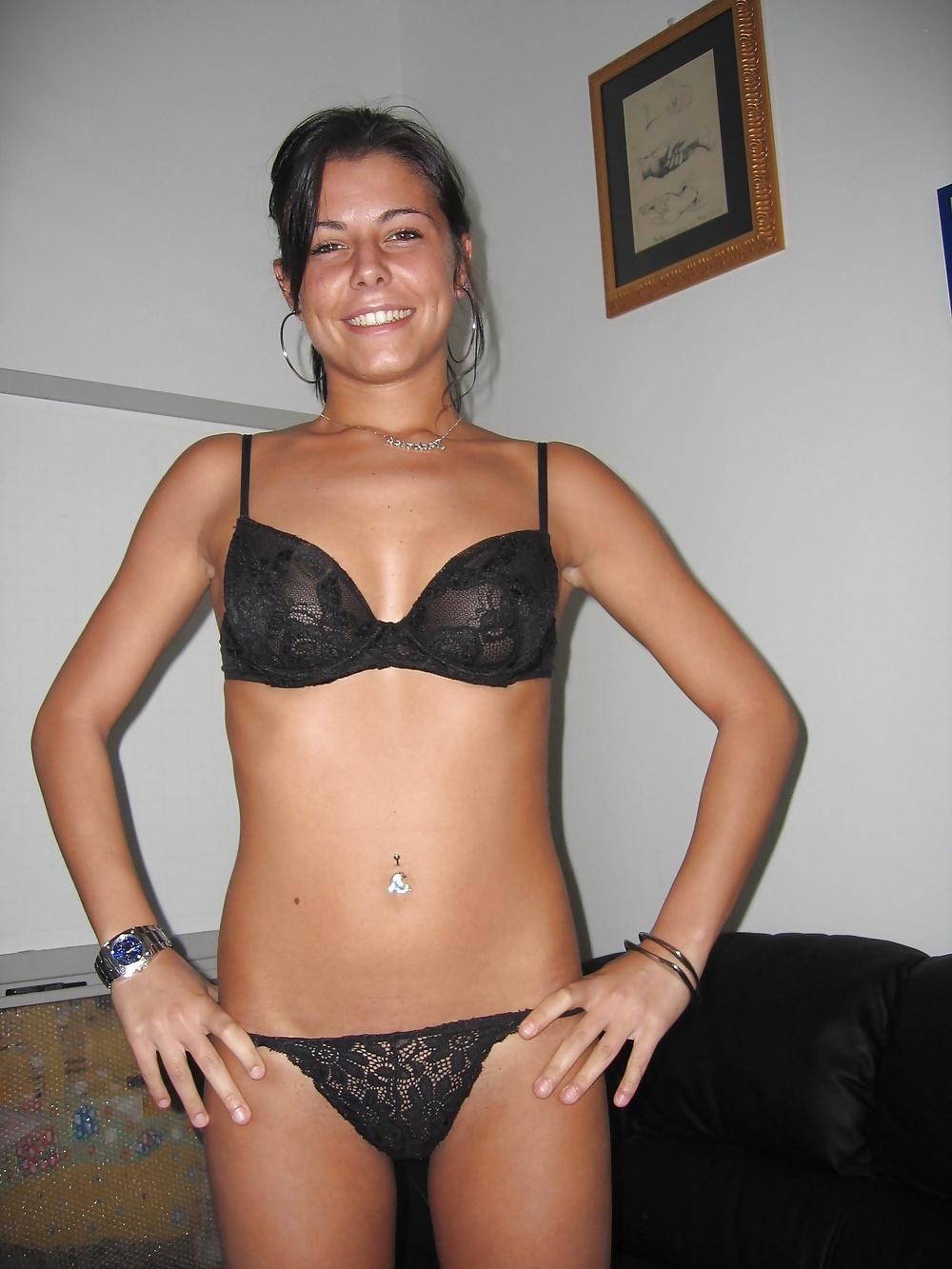 11P BRA panties candid teen voyeur flashing - BH Titten