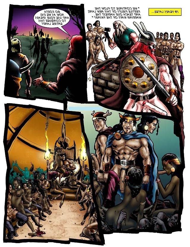 9P Anime Porn Series #6 (The Swedish Vikings)