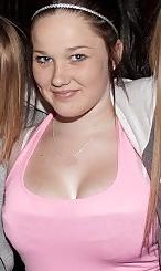 25P Danish teens-223-224-bra panties beach party cleavage 
