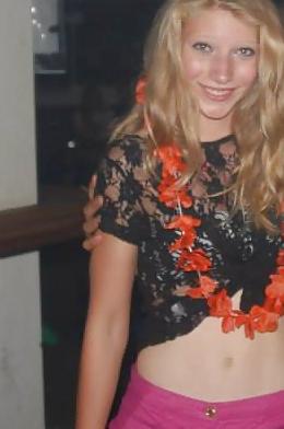 25P Danish teens-223-224-bra panties beach party cleavage 