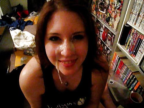 25P Semen on Faces (and a few other places) 9