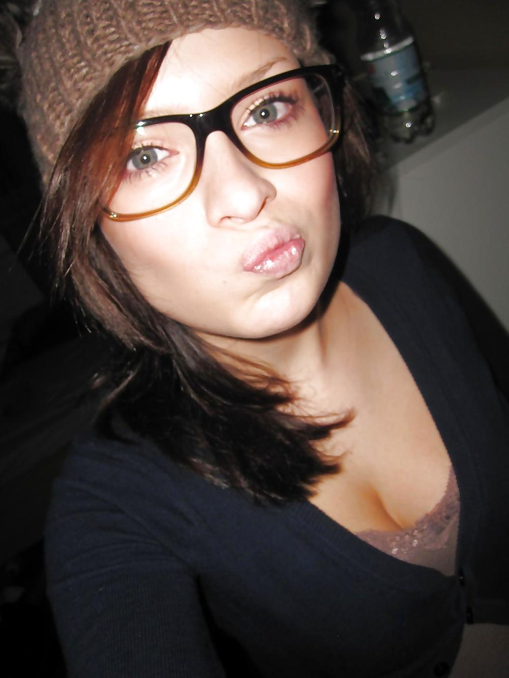 25P Cum on my glasses 2