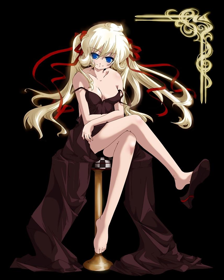 25P Anime style: shoe dangle