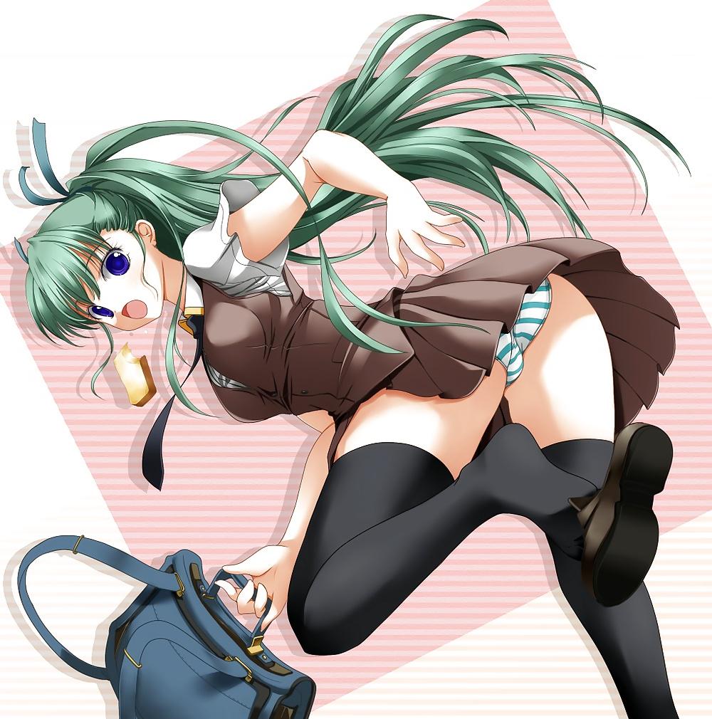 25P Anime style: shoe dangle