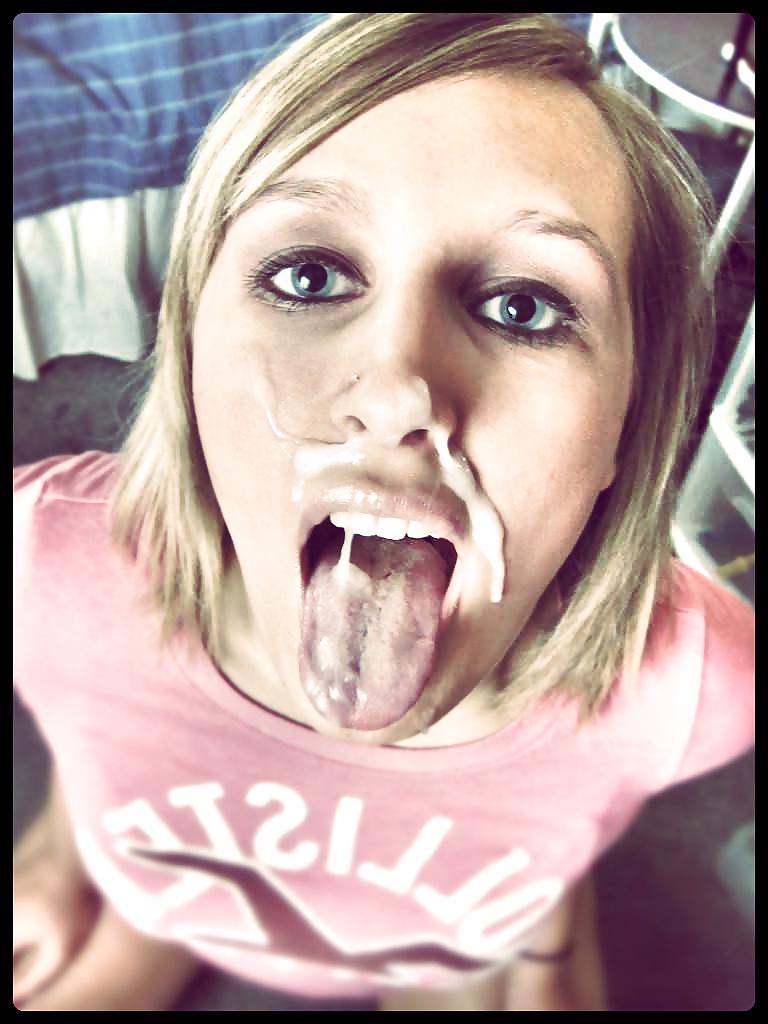25P Blonde Girl Amatuer Facials