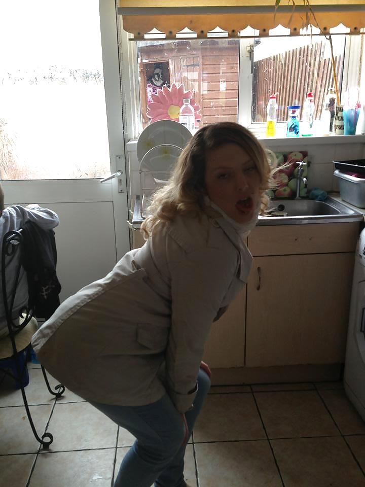 25P Pregnant Chav slag