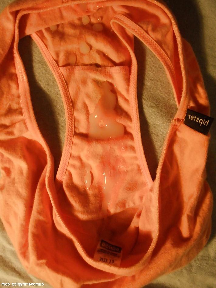 16P Cum on panties