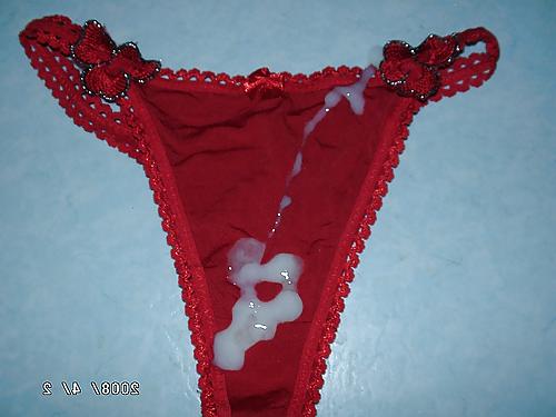 16P Cum on panties