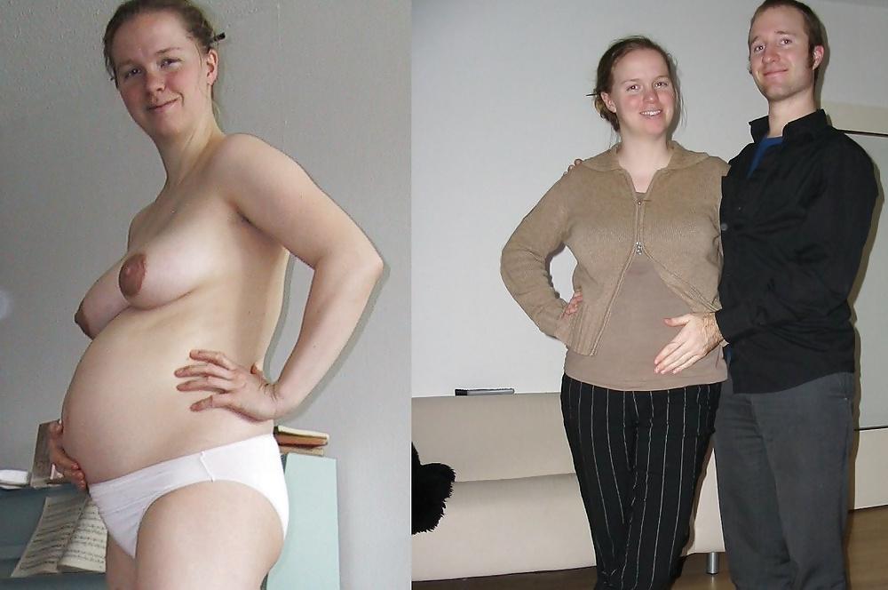 25P Pregnant amateur collage