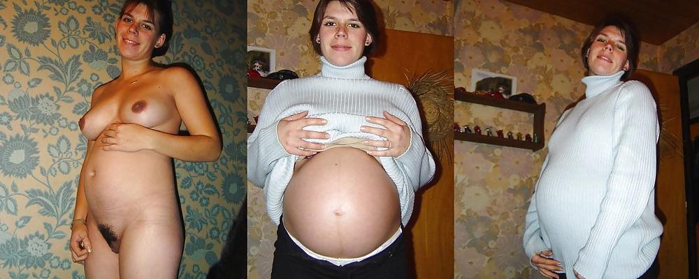 25P Pregnant amateur collage