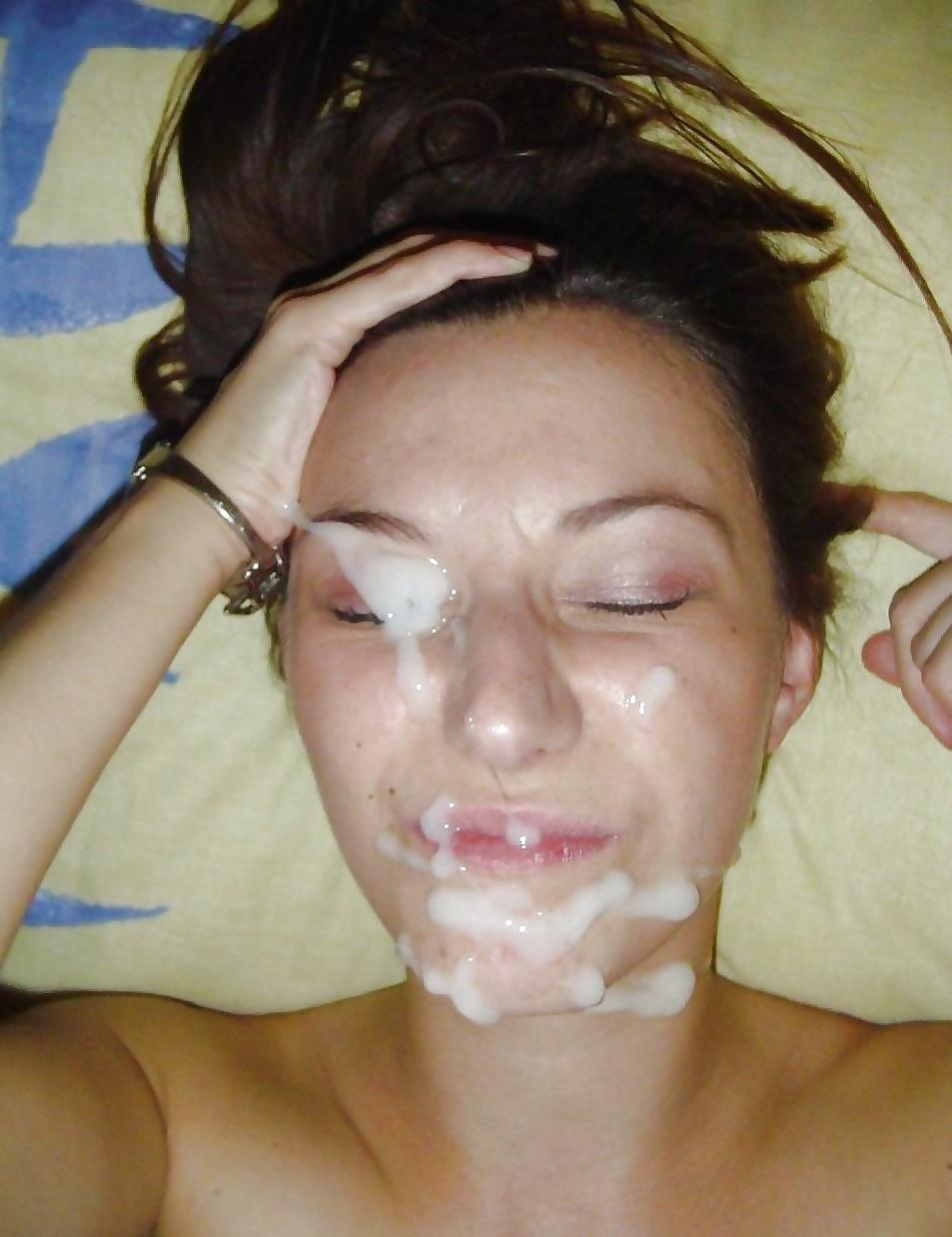 25P Semen on Faces (and a few other places)