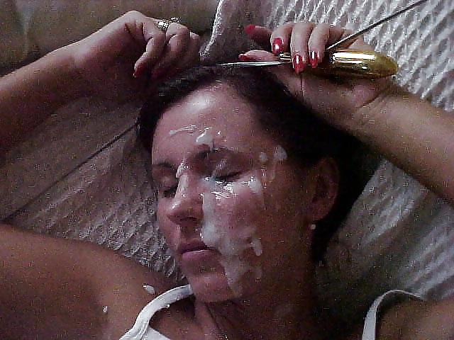 25P Semen on Faces (and a few other places) 2