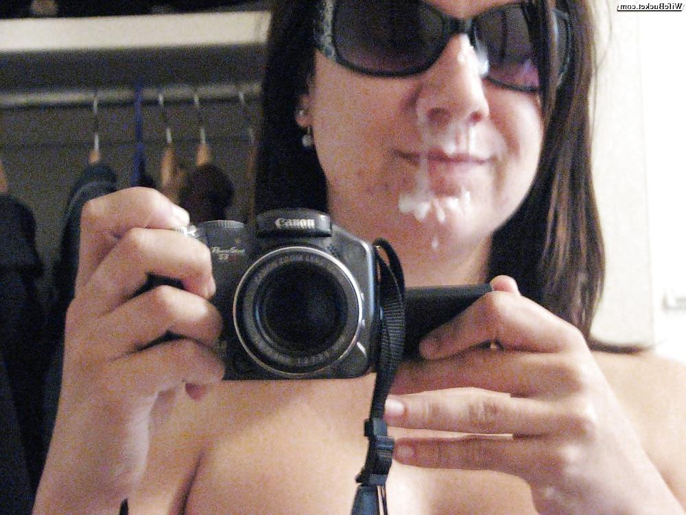 11P Self Pictures With Cum On Face